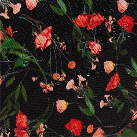 TED BAKER Paiticn Floral Print Envelope Clutch/Wristlet NWT🌸💐 - Picture 5 of 5